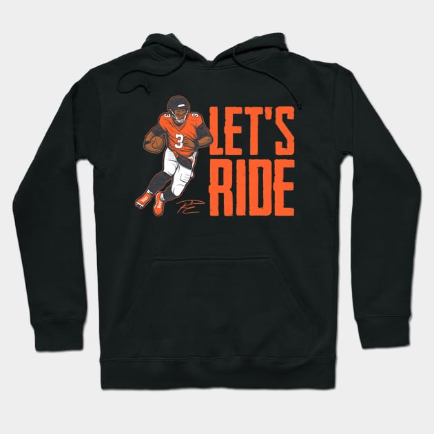 Russell Wilson Let's Ride Hoodie by Chunta_Design